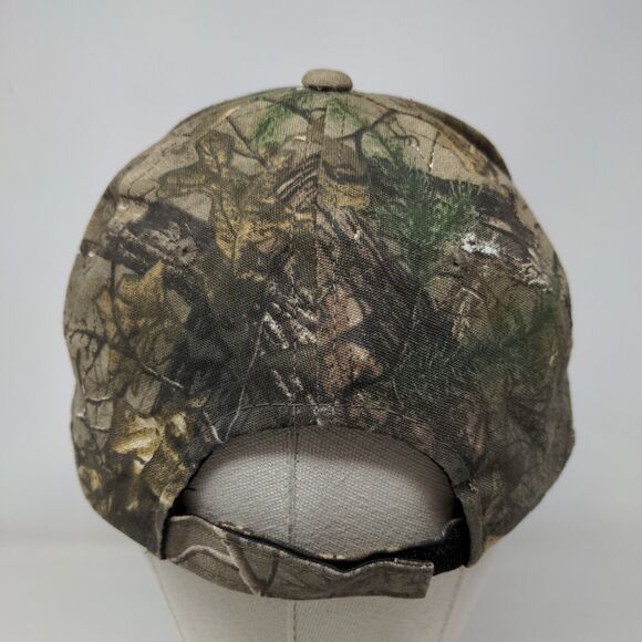 Mississippi Telco Federal Credit Union Strapback Hat Camouflage OSFM Vitronic - Picture 5 of 8